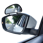YASOKRO Car Mirror 360 Degree Adjustable Wide Angle Side Rear Mirrors blind spot Snap way for parking Auxiliary