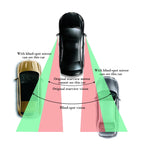 YASOKRO Car Mirror 360 Degree Adjustable Wide Angle Side Rear Mirrors blind spot Snap way for parking Auxiliary