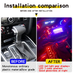 For Audi A6 C6 C7 A4 B8 S6 A7 A5 Q5 Q7 4L A3 8P S4 S5 S7 Gear Shift Knob Shift Lever Handle Rod