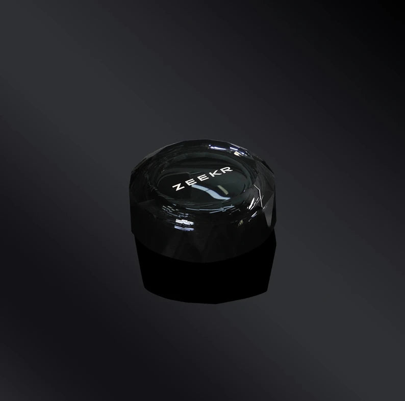 For 2021-2025  ZEEKR 001 K9 Dark Black Special Crystal Gear Handle Knob Crystal Knob Interior Car