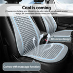 TIMOTRAS Car Cushion Summer Cool Cushion Ice Silk Seat Cover Car Cushion Seasonal Universal