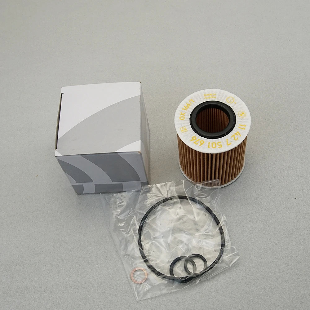 11427508969 Engine Oil Filter For BMW E81 E87 E88 E82 E46 E90 E93 E92 E91 E60 E61 E84 E83 E85 116i 118i