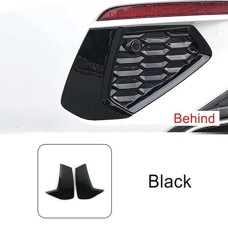 Car Front Fog Lamp Frame Cover Trim For Audi A3 8Y 2021-2022 Rear Bumper Lights Decorative Exterior