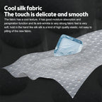 TIMOTRAS Car Cushion Summer Cool Cushion Ice Silk Seat Cover Car Cushion Seasonal Universal