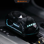 For 2021-2025  ZEEKR 001 K9 Dark Black Special Crystal Gear Handle Knob Crystal Knob Interior Car