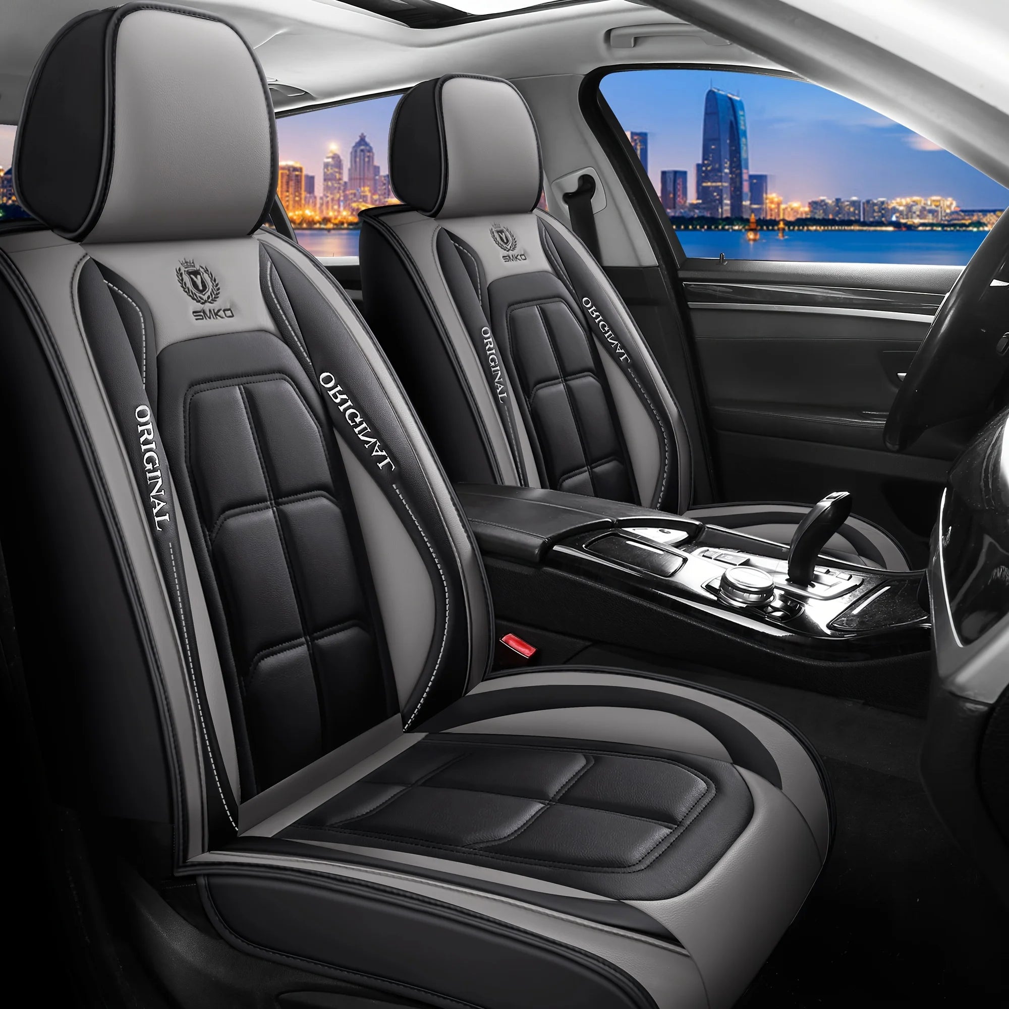 All inclusive seat cover, full leather car seat cushion, Driver's seat cover or passenger seat cover, all season