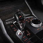 3 Piece Set Crystal Gear Shift Knob Lever Stick Handle for BMW 3 5 6 7 series x3 x5 x6 f30 g15 f01 g20 g05