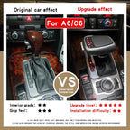 Gear Shift Knob For Audi A4 B8 A6 C6 C7 B7 B6 Q7 Q5 A5 S5 A7 S7 S6 Car Accessories Led Shifter Lever change