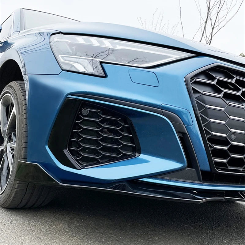Car Front Fog Lamp Frame Cover Trim For Audi A3 8Y 2021-2022 Rear Bumper Lights Decorative Exterior