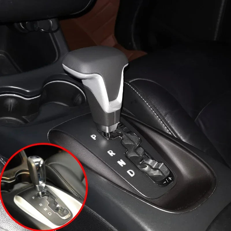 For Dodge Journey Caliber Avenger Fiat Fierce Car Automatic Leather Gear Shift Knob Gear Shift Head Handle