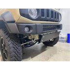 For Jimny Bumper JB74 Front Bumper Offroad Plastic Front Bumper with Plate for SUZUKI JIMNY JB64W