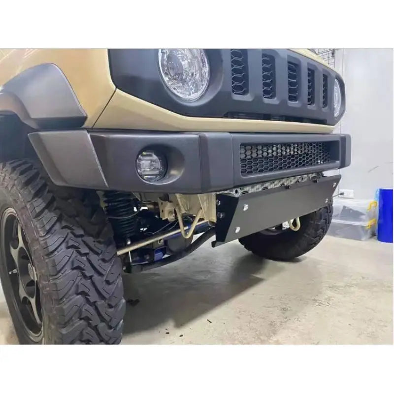 For Jimny Bumper JB74 Front Bumper Offroad Plastic Front Bumper with Plate for SUZUKI JIMNY JB64W