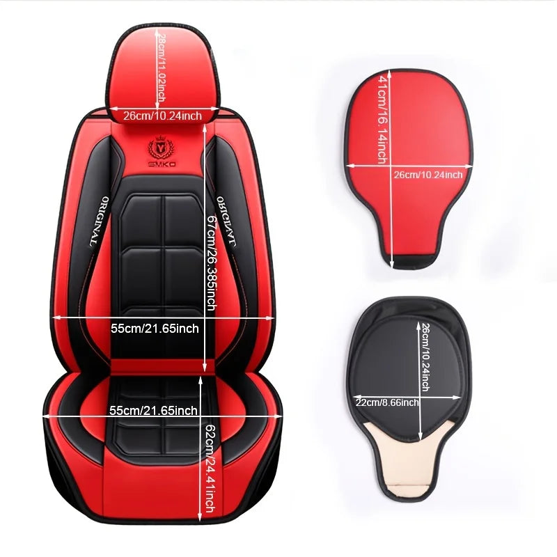 All inclusive seat cover, full leather car seat cushion, Driver's seat cover or passenger seat cover, all season