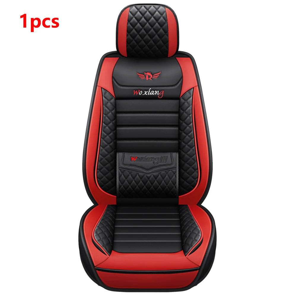 Elegant Universal Faux Leather Car Seat Cover by Tand: Easy-Clean, Comfort Design, Fits Major Models
